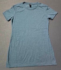 lot 116 image: 4 Boxes of Next Level 6210 CVC 6040 Blend Unisex Slate Blue Heather Adult Tee Shirts.  SEE DESCRIPTION FOR SIZES AND QUANTITIES  BID IS TIMES THE QUANTITY SO YOU ARE BIDDING PER BOX