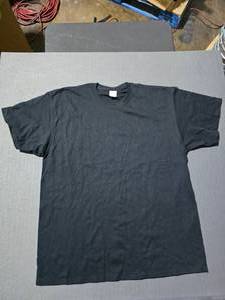 lot 153 image: WOW  5 Boxes of Gildan Black Ultra Cotton & Dry Blend Shirts,  SEE DESCRIPTION FOR SIZES AND QUANTITIES  BID IS TIMES THE QUANTITY SO YOU ARE BIDDING PER BOX