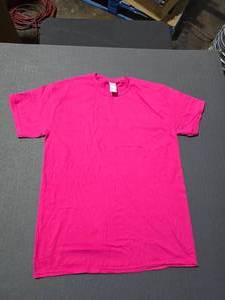 lot 155 image: WOW  6 Boxes of Gildan Pink Heavy Cotton Shirts,  SEE DESCRIPTION FOR SIZES AND QUANTITIES  BID IS TIMES THE QUANTITY SO YOU ARE BIDDING PER BOX