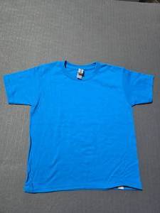 lot 156 image: WOW  5 Boxes of Gildan Sapphire Blue Dry Blend Cotton Shirts,  SEE DESCRIPTION FOR SIZES AND QUANTITIES  BID IS TIMES THE QUANTITY SO YOU ARE BIDDING PER BOX