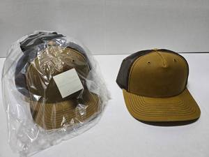 lot 133 image: Lot of 12 Richardson 112WH Hawthorne Split WhiskeyBrown Trucker Hats