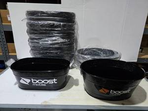 lot 200 image: Large Lot of Approx 13 Boost Mobile Buckets