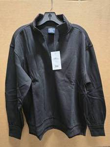 lot 226 image: Charles River #5438 Womens Coastal Open Neck Sweatshirt, Size Large  QUANTITY 3  BID IS TIMES THE QUANTITY