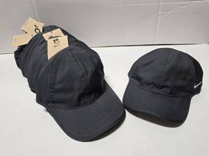 lot 232 image: Lot of Approx 12 Nike CJ7082-060 Black Dri-Fit Hats