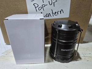 lot 245 image: Lot of Approx 80 Superior Pop-Up Camping Lanterns