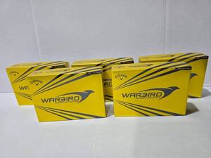 lot 254 image: Callaway Warbird Golf Balls, 12 Per Box  QUANTITY 5 BOXES  BID IS TIMES THE QUANTITY
