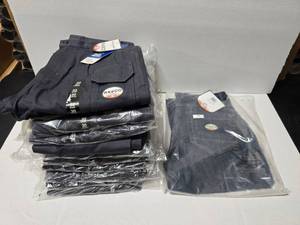 lot 322 image: Rasco Flame Resistant Mens FR4303CH Cargo Gray Field Pants &amp FR4212UDN Boot Cut Stretch Denim Jeans, Size 32x30  QUANTITY 11 PANTS  BID IS TIMES THE QUANTITY&nbsp&nbsp&nbsp MSRP $60 Each