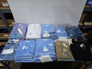 lot 365 image: Large Lot of Schlumberger Embroidered Shirts.  Approx 45 Shirts Total