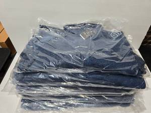 lot 381 image: Fossa Apparel Villa #3710 Sweater Fleece Jacket, Size X-Large  QUANTITY 7  BID IS TIME THE QUANTITY