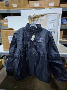lot 396 image: 2 Boxes of Harriton Insulated Jackets, Sizes XL, 2XL & 2XL.  28 Jackets Total.  SEE PICS FOR SIZES & COUNTS