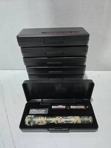 lot 405 image: Superior Camo Mini Mag Lite LED Flashlight  QUANTITY 7  BID IS TIMES THE QUANTITY