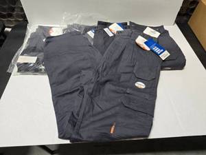 lot 441 image: Rasco Flame Resistant FR4303CH Charcoal Field Pants, Size 34x34  QUANTITY 5  BID IS TIMES THE QUANTITY&nbsp MSRP $60 Each