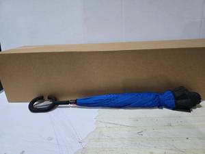 lot 451 image: Lot of 10 BlackBlue Double Layered Inverted Umbrellas