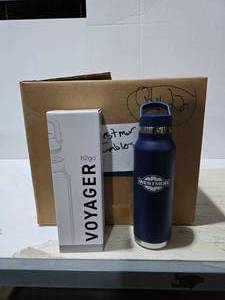 lot 453 image: H2Go Navy Blue Westmor Voyager 25oz Stainless Steel Tumbler  QUANTITY 22  BID IS TIMES THE QUANTITY