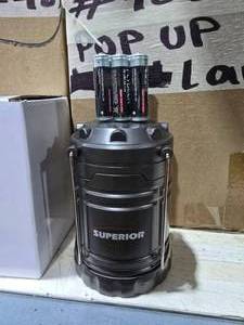 lot 491 image: Superior Camping Pop-Up Lanterns.  Approx 127 Lanterns Total.  QUANTITY 5 BOXES  BID IS TIMES THE QUANTITY