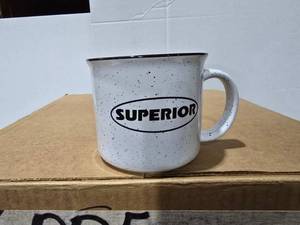 lot 493 image: Lot of 16 Superior 15oz Campfire Coffee Mugs