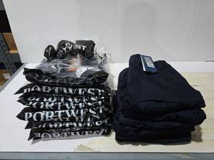 lot 508 image: Portwest Ripstop Work Shorts.  Sizes 30, 32, 34 & 36.  SEE PICS FOR SIZE COUNTS  QUANTITY 16 SHORTS  BID IS TIMES THE QUANTITY