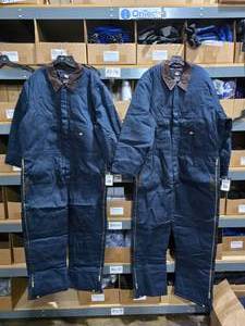lot 507 image: Dickies TV239DN Mens Duck Insulated Coveralls, Size 2XL Short  QUANTITY 2  BID IS TIMES THE QUANTITY&nbsp MSRP $109 Each