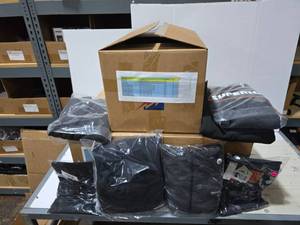 lot 597 image: Large Lot of Misc Superior Shirts & Jackets.  SEE PICS FOR APPROX STYLES & COUNTS