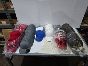 lot 602 image: Large Lot of Misc Hats.  Outdoor Cap, Under Armour, Mossy Oak & More