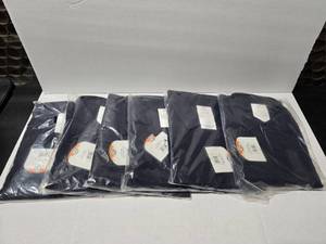 lot 619 image: Rasco Flame Resistant FR1303NV Navy Uniform Shirt, Sze 4XLT  QUANTITY 6  BID IS TIMES THE QUANTITY&nbspMSRP $55 Each