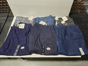 lot 633 image: Lot of 6 Misc Rasco Flame Resistant Work Pants
