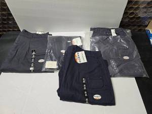lot 662 image: Lot of 4 Misc Rasco Flame Resistant Work Pants, Size 48 Waist