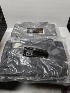 lot 665 image: Lot of 5 White Bear Grey Full-Zip Hoodie.  Includes 4XL (Qty 3) & 5XL (Qty 2)