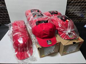 lot 675 image: Richardson 155 Lite Trail Hat, Red Charcoal.  Approx 30 Hats Per Box  QUANTITY 5 BOXES  BID IS TIMES THE QAUNTITY
