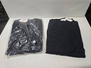 lot 678 image: Rasco Flame Resistant FR2102NV Navy Pullover Hoodie  QUANTITY 2  BID IS TIMES THE QUANTITY&nbspMSRP $80 Each