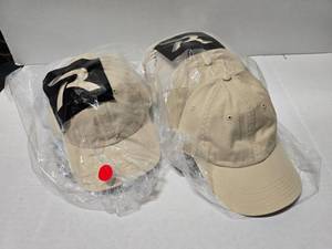 lot 707 image: Richardson 320 Khaki Washed Chino Hat.  Approx 12 Hats Per Pack  QUANTITY 2 PACKS  BID IS TIMES THE QUANTITY