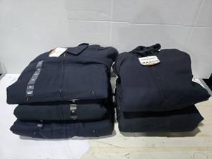 lot 749 image: Rasco Flame Resistant FR3504NV Hooded Jacket, Size XL  QUANTITY 5 JACKETS  BID IS TIMES THE QUANTITY&nbsp MSRP $145 Each