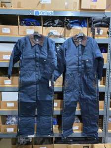 lot 759 image: Dickies TV239DN Mens Duck Insulated Coveralls, Size Medium Short  QUANTITY 2  BID IS TIMES THE QUANTITY&nbsp MSRP $109 Each