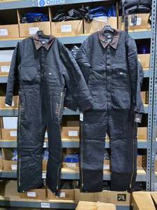 lot 764 image: Dickies TV239BK Mens Duck Insulated Coveralls, Size Large Tall &amp Large Regular QUANTITY 2  BID IS TIMES THE QUANTITY&nbsp MSRP $109 Each