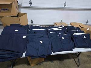 lot 773 image: Lot of 70 Red Kap Mens Work Pants.  SEE PICS FOR SIZES &amp COUNTS.&nbsp MSRP $30 Each