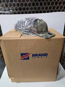 lot 813 image: Outdoor Cap OC771 Camo Adjustable Mesh Hat.  Approx 12 Hats Per Pack  QUANTITY 15 PACKS  BID IS TIMES THE QUANTITY