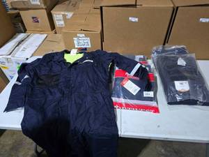 lot 856 image: Lot of Misc Rasco & Portwest Flame Resistant Clothing.  7 Pieces Total