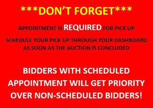 lot 600 image: IMPORTANT NOTICE