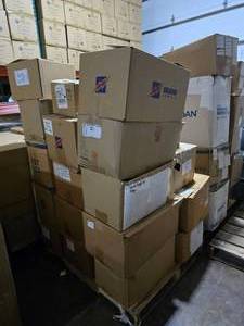 lot 880 image: MASSIVE PALLET LOT  Included 25 Boxes of Clothing.  MUST SEE ALL THE PICS FOR EVERYTHING IS INCLUDED