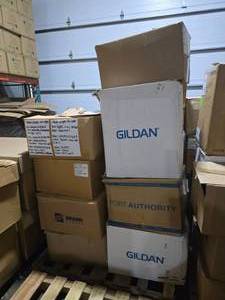 lot 881 image: MASSIVE PALLET LOT  Included 25 Boxes of Clothing.  MUST SEE ALL THE PICS FOR EVERYTHING IS INCLUDED