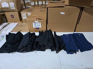 lot 877 image: Large Lot of Navy & Black Golf Bag Towels