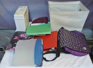 lot 66 image: Mixed Lot of paperwork storage items