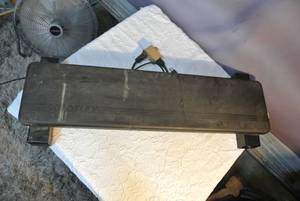 lot 118 image: extra long length exercise vibration plate