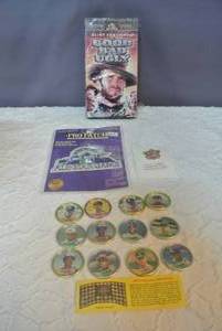 lot 133 image: 1990 Topps MLB Baseball Coins  and all-star game larg patch and more see pictures