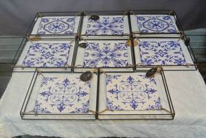 lot 177 image: 8-Metal table top decor see pictures