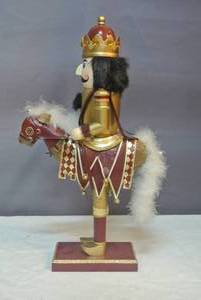 lot 186 image: Nutcracker about 18 inches tall