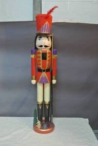 lot 191 image: 3 foot tall nutcracker