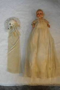 lot 196 image: Rare Madame Alexander Baby Genius Little Angel Doll and more see pictures
