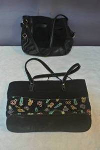 lot 202 image: 2-hand bags one is  Isaac mizrahi new yark