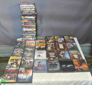 lot 206 image: Large lot of DVDs see pictures I got pictures of them all